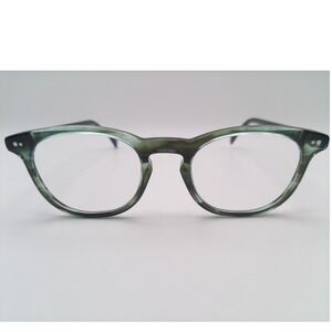 Warby Parker Malik M 717 48-20-145 Striped Cypress Frames